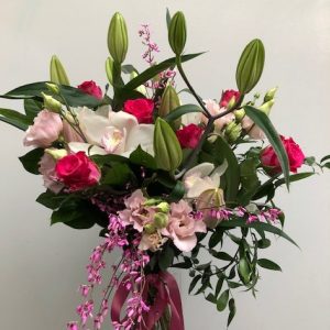 Classic lily and rose