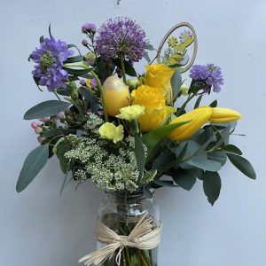 Spring Flower Jar